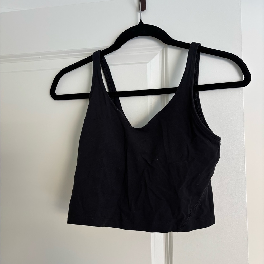 Black Lululemon Align Workout Tank Top